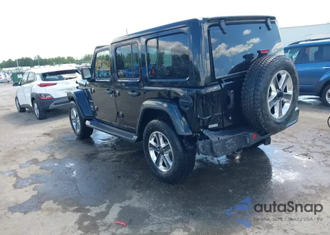 2020 Jeep Wrangler Unlimited Sahara 4X4 from USA, damaged, VIN 1C4HJXEG9LW119763